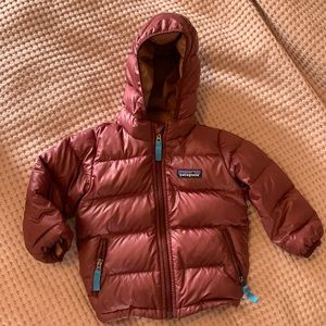 Patagonia down jacket with hood